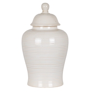 Neva Lidded Ceramic Ginger Jar - Thumb 1