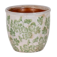 Small Green Clover Planter Pot - Thumb 1