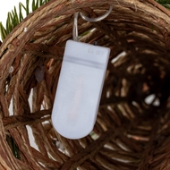 Small LED Frosted Natural Rattan Cone Tree With Branches - Thumb 5