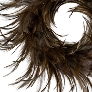 Fawn Feather Candle Wreath - Thumb 2