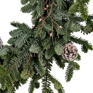Woodland Pine Wreath With Pinecones - Thumb 3