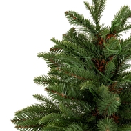 Norway Fir Pre-Lit LLED 300L  Fir Tree In Rattan Pot - Thumb 5