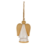 Hush Angel Ceramic Tree Ornament