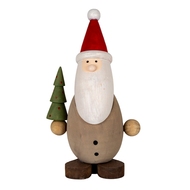 Wooden Santa with Tree - Thumb 1