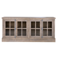 Haldon Collection 4 Door Glazed Sideboard - Thumb 7