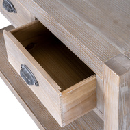 Haldon Collection 3 Drawer Console Table - Thumb 2