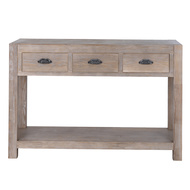 Haldon Collection 3 Drawer Console Table - Thumb 6