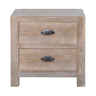 Haldon Collection 2 Drawer Bedside Table - Thumb 2