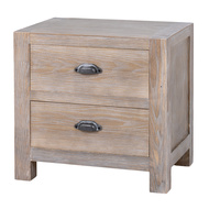 Haldon Collection 2 Drawer Bedside Table - Thumb 1