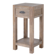Haldon Collection Large 1 Drawer Lamp Table - Thumb 1