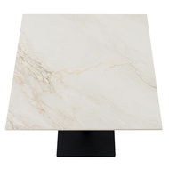Romanby Stone Square Dining Table - Thumb 5