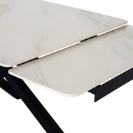 Romanby Stone Extending Dining Table - Thumb 5