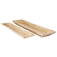 Set Of 2 Artisan Rectangular Trays - Thumb 3