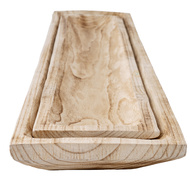 Set Of 2 Artisan Rectangular Trays - Thumb 1