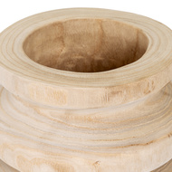 Large Artisan Ribbed Vase - Thumb 3