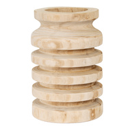 Large Artisan Ribbed Vase - Thumb 1