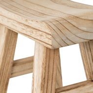 Wooden Artisan Stool - Thumb 3