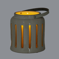 Novi Medium Ceramic Rectangle Window Lantern - Thumb 3
