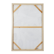 Poppy Stems Handpainted Canvas in Frame - Thumb 6