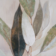 Willow Shade Handpainted Canvas in Frame - Thumb 5