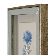 Rosalie Textured Paper Rose in Mirrored Frame - Thumb 3