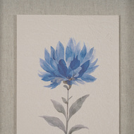 Rosalie Textured Paper Dahlia in Mirrored Frame - Thumb 2