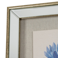 Rosalie Textured Paper Dahlia in Mirrored Frame - Thumb 4