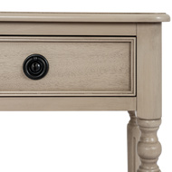 The Rowan Collection 1 Drawer Side Table With Shelf - Thumb 3