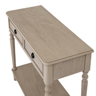 The Rowan Collection 2 Drawer Console Table With Shelf - Thumb 2
