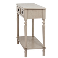 The Rowan Collection 2 Drawer Console Table With Shelf - Thumb 7