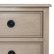 The Rowan Collection 3 Drawer Bedside Table - Thumb 3