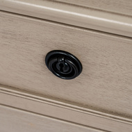 The Rowan Collection 3 Drawer Bedside Table - Thumb 4