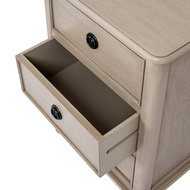 The Rowan Collection 3 Drawer Bedside Table - Thumb 5