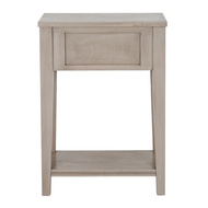 The Emile Collection 1 Drawer Side Table With Shelf - Thumb 7