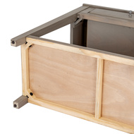 The Emile Collection 2 Drawer Large Console With Shelf - Thumb 8