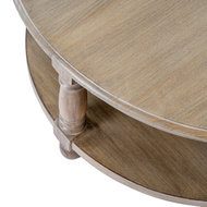 Delphine Collection Round Coffee Table - Thumb 3