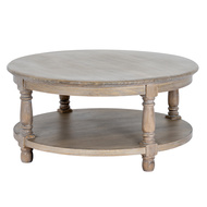 Delphine Collection Round Coffee Table - Thumb 1
