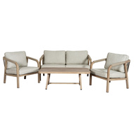 Harlow Collection Outdoor 4 Seater Lounge Set - Thumb 1
