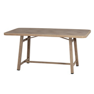 Harlow Collection Outdoor 6 Seater Dining Set - Thumb 2