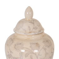 Small Grey Aster Ginger Jar - Thumb 3