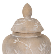Small Lace Flower Ginger Jar - Thumb 2