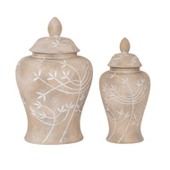 Small Lace Flower Ginger Jar - Thumb 6