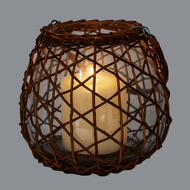 Briar Collection Wicker Lace Lantern - Thumb 3
