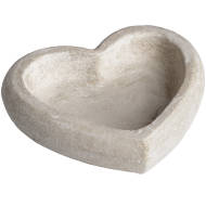 Deep Stone Heart Dish - Thumb 1