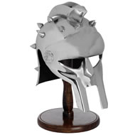 Mini Gladiator Helmet W/Stand