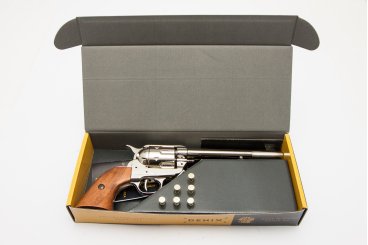 Cavalry Revolver With 6 Bullets Usa 1873 Cal 45