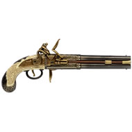 Double Barrelled Flintlock Pistol (1750)