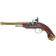 Flintlock Pistol India 18th Century Left Handed