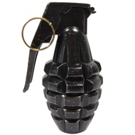 MK 2 Pineapple Hand Grenade, Black, USA WWII