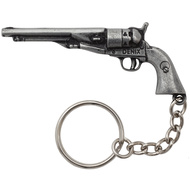 Grey Revolver Keyring
